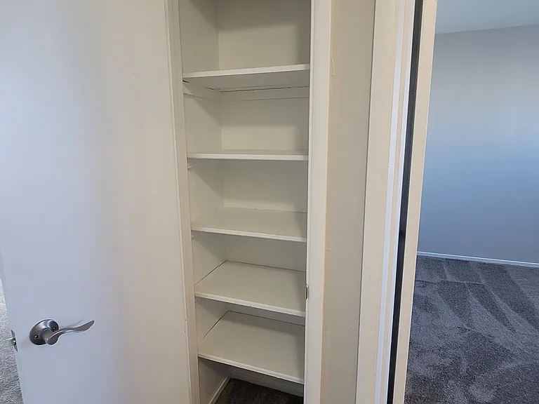 More storage space upstairs.