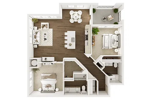 Floor plan B3