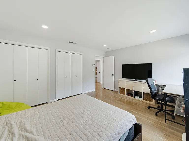 ANOTHER VIEW OF 4TH BR WITH TWO DOUBLE DOOR CLOSETS