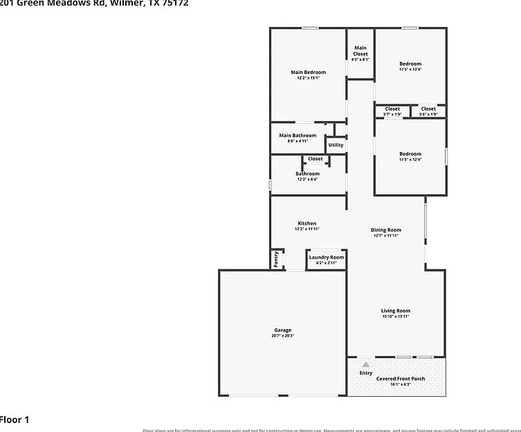 3 bed, 2.0 bath, 1369 sqft, $1,930 — Photo 2