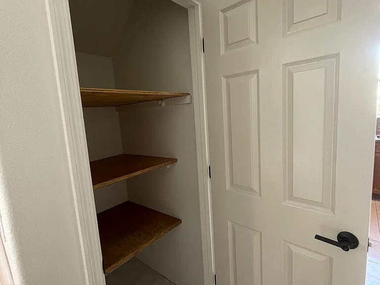 Spacious pantry