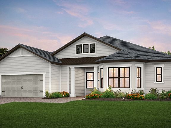 Exterior LC2A with siding and bay window