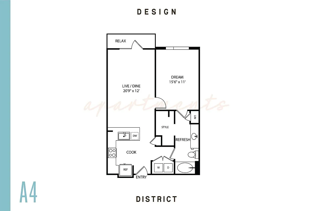 Floor plan A4 Income Qualified Homes