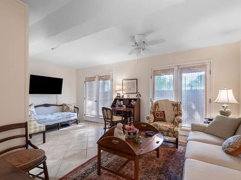 Ground level 2nd living or 3rd bedroom. Access to outdoor patio, Private full bathroom.