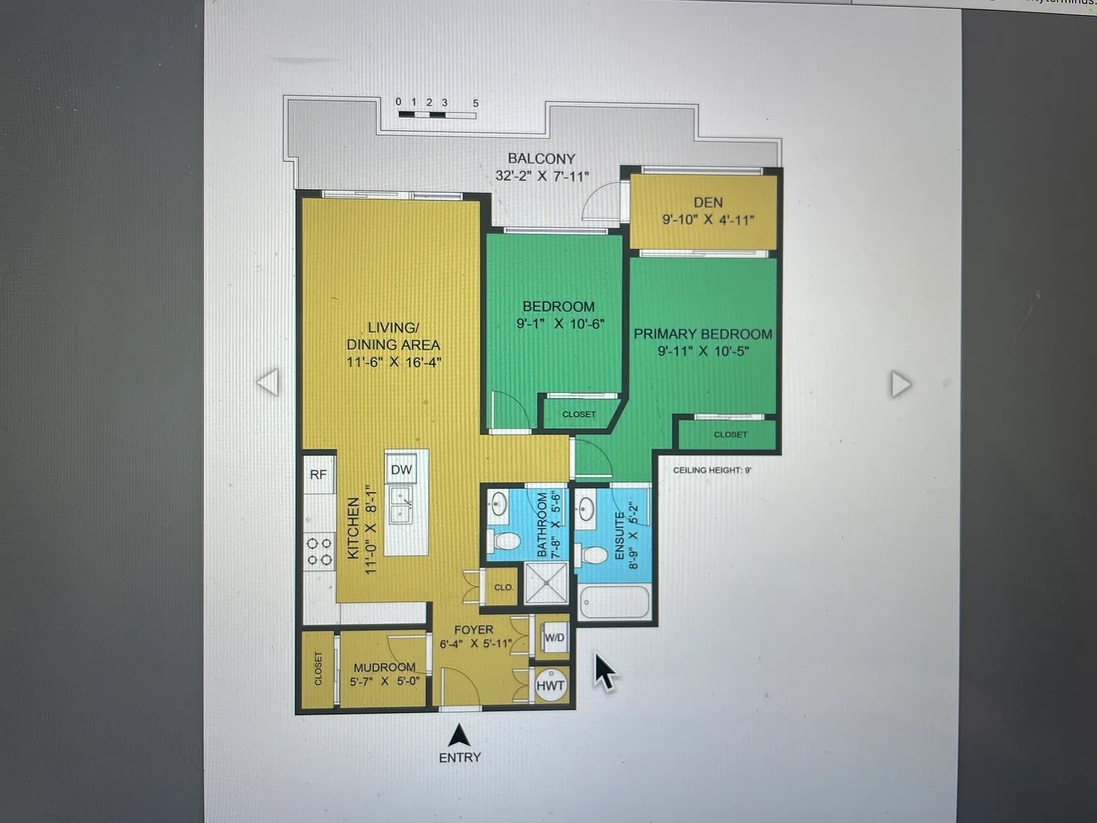 2 bed, 927 sqft, $3,800 — Photo 4