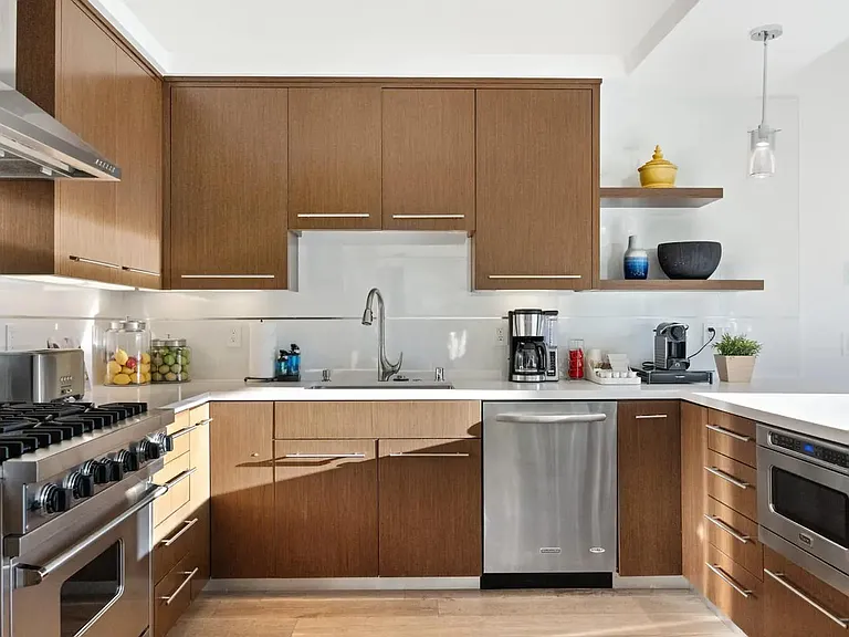 Elevate your culinary experience in our state-of-the-art kitchen, complete with high-end appliances and thoughtful touches.