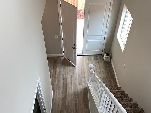 High ceiling entrance