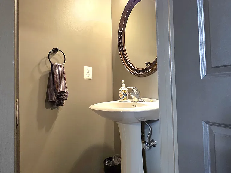 Entryway/first floor powder room