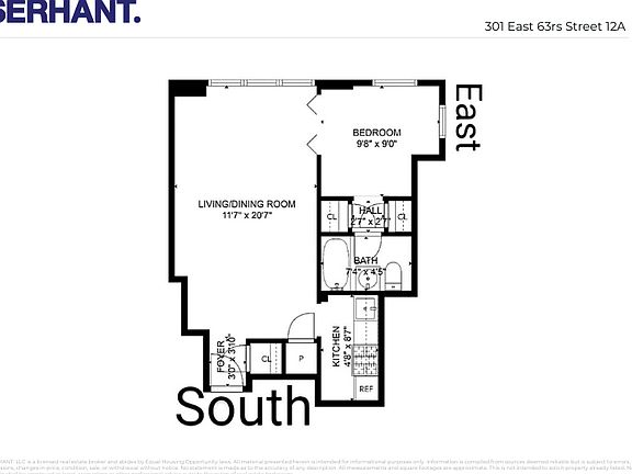 2nd image of 301 E 63rd St APT 12A