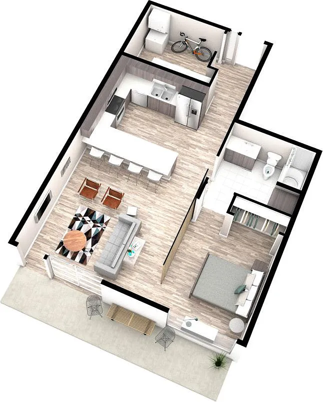 Floor plan Flare