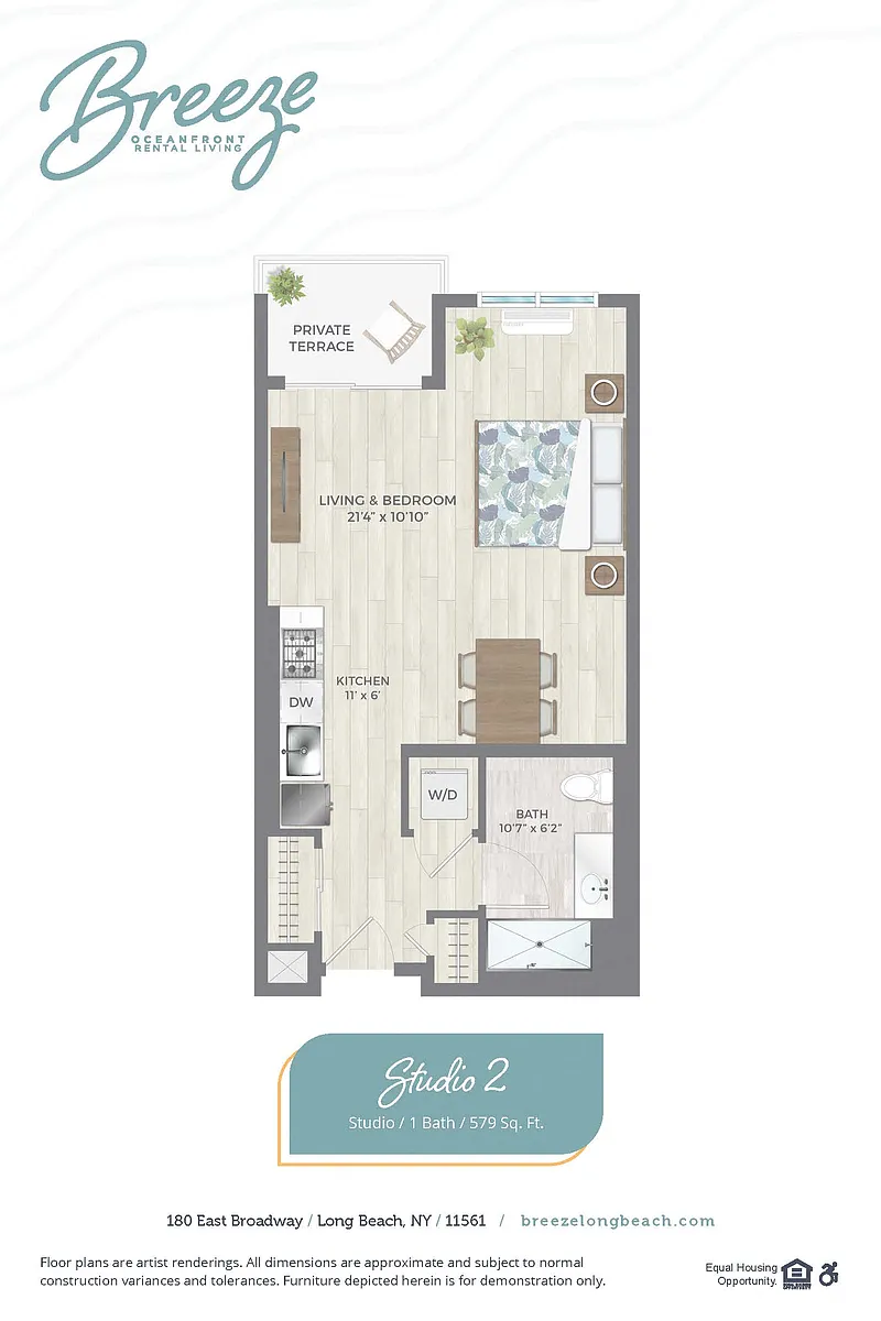 Floor plan S2 - Studio