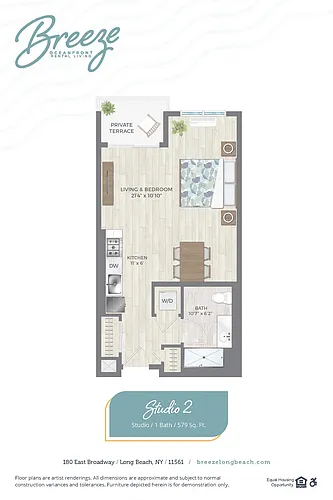 Floor plan S2 - Studio
