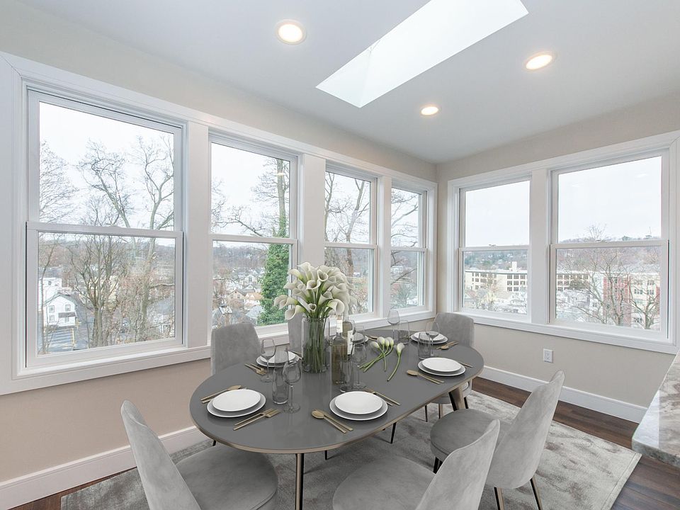Beautiful sunroom with views of Morristown