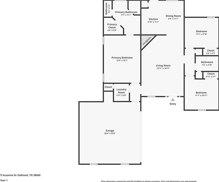 3 bed, 2.0 bath, 1336 sqft, $1,760 — Photo 2