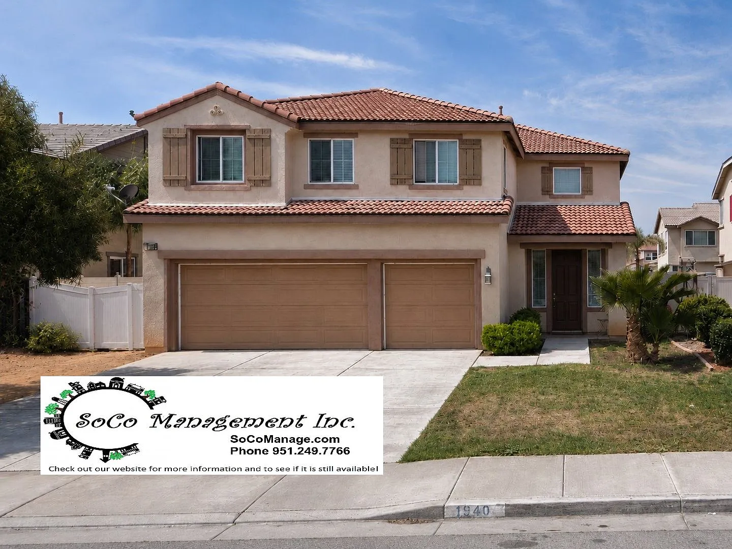 Spacious 5-Bedroom Home with 3-Car Garage In Perris — Photo 1