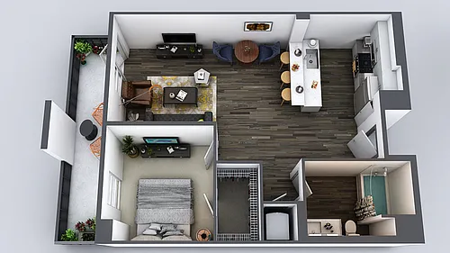Floor plan B1