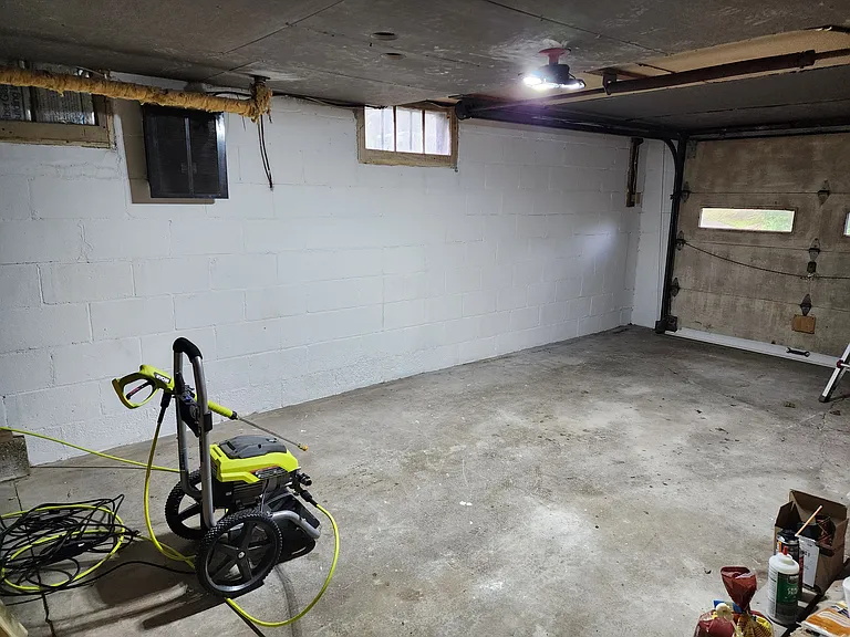 Single car tuck under garage