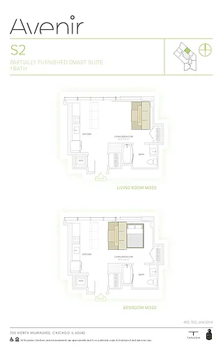 Floor plan ORI Expandable Studio S2