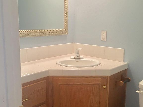 Downstairs powder room.