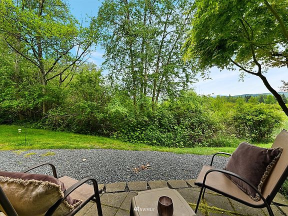 Back porch lets you breathe in the rich Northwest air