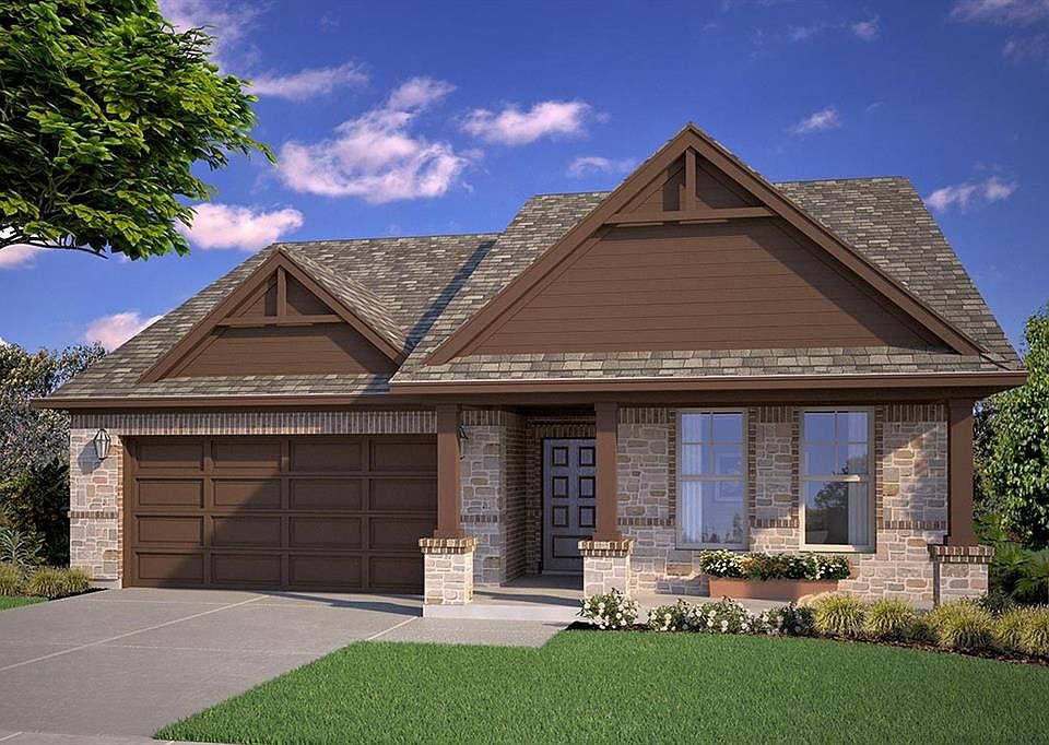 D.R. Horton's White Rock Floorplan Elevation N