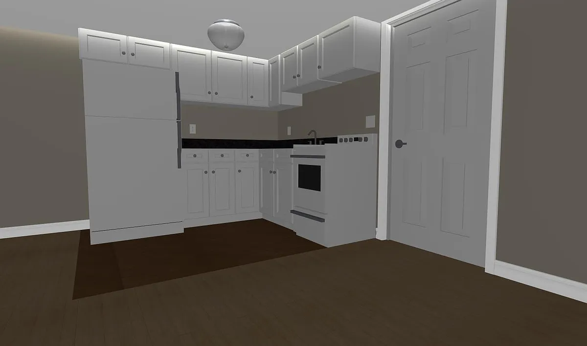 Proposed kitchen remodel-happening just before apartment availability - 131 E Market St #102