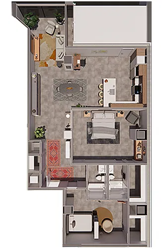 Floor plan The Antonio