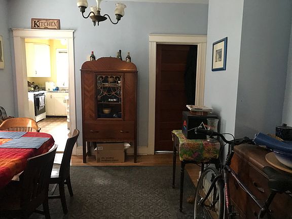 Dining Room & Entrance to Kitchen & Bedroom