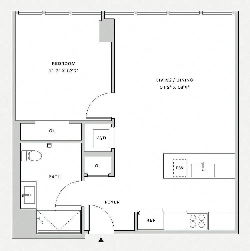 Floor plan A1A