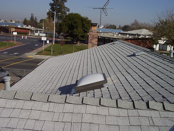 New roof and gutters 2007