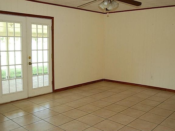 Living area with french doors