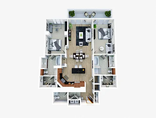 Floor plan Rodeo