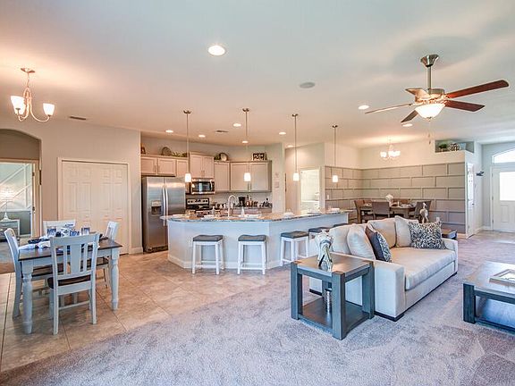 Willow II with Loft - Open and inviting living area