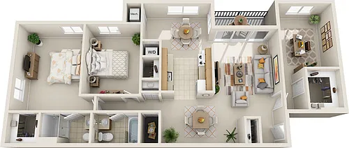 Floor plan Birchwood - Cinnamon Run