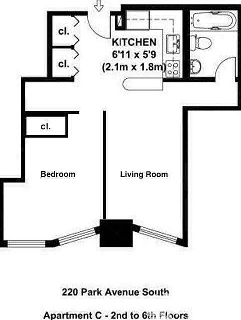 1st image of 220 Park Ave S APT 6C