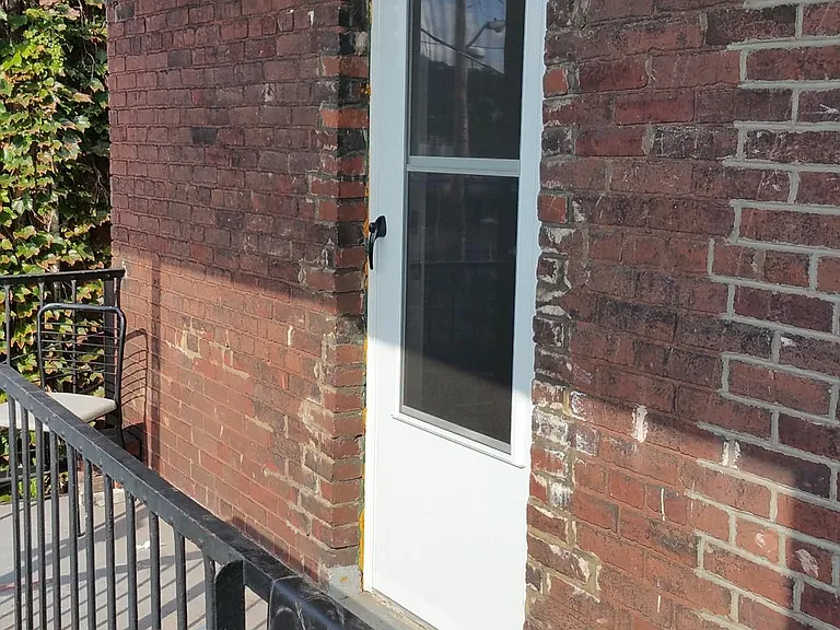 Rear door into the kitchen!