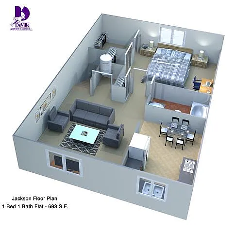 Floor plan Jackson