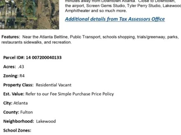 0 Upshaw St SW #14, Atlanta, GA 30315