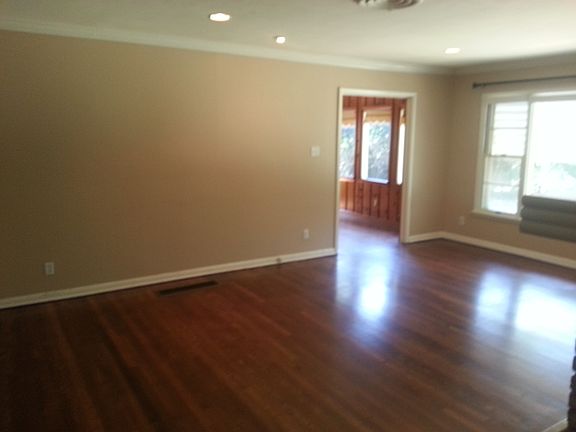 Beautiful hardwoods.