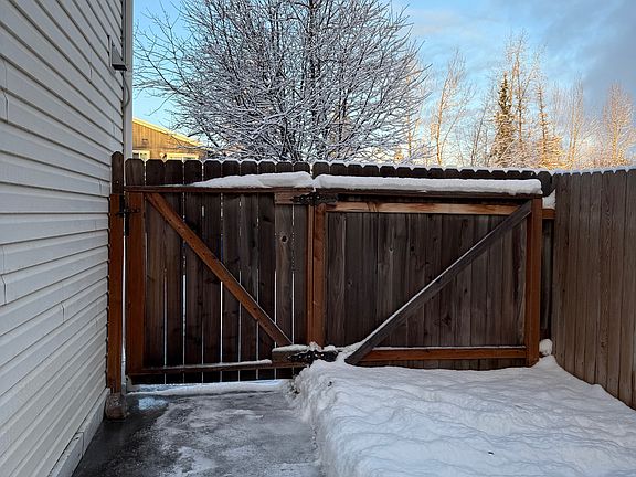 front gate from backside