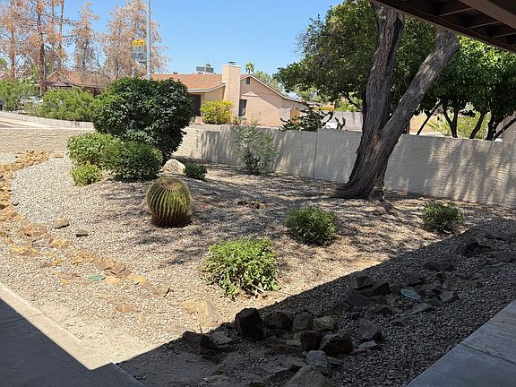 Front yard with maintenance included in rent!