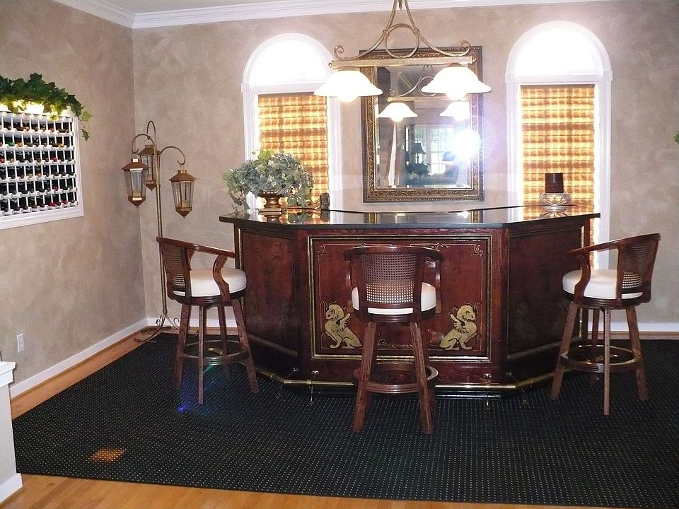 The bar!  (or living room)