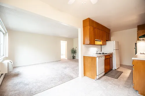 Floor plan 2 Beds and 1 Bath