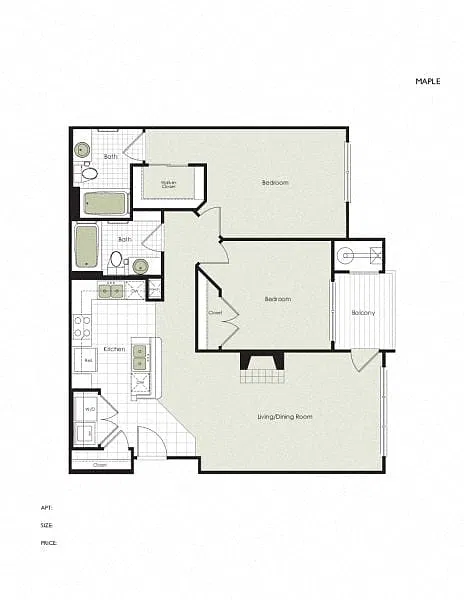 Floor plan Maple