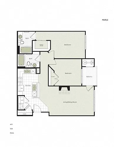 Floor plan Maple