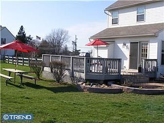 Boardwalk deck & landscaping