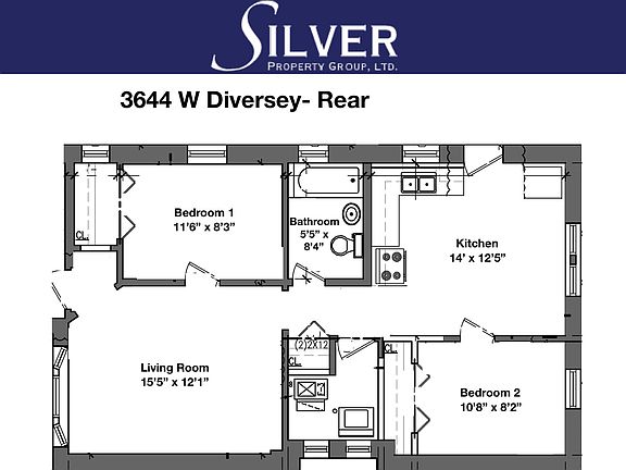 2nd image of 3644 W Diversey Ave APT 3R