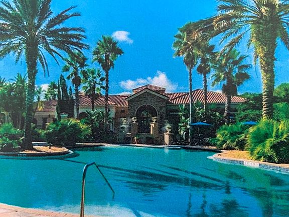 TerraLargo Clubhouse and pool; full access to the pool and the fitness center in the Clubhouse is included with the lease.