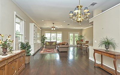 entry and living area