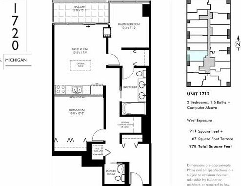 1st image of 1720 S Michigan Ave APT 1812